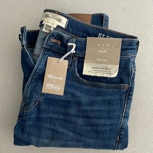 Madewell 30x32 Slim leeward wash coolmax